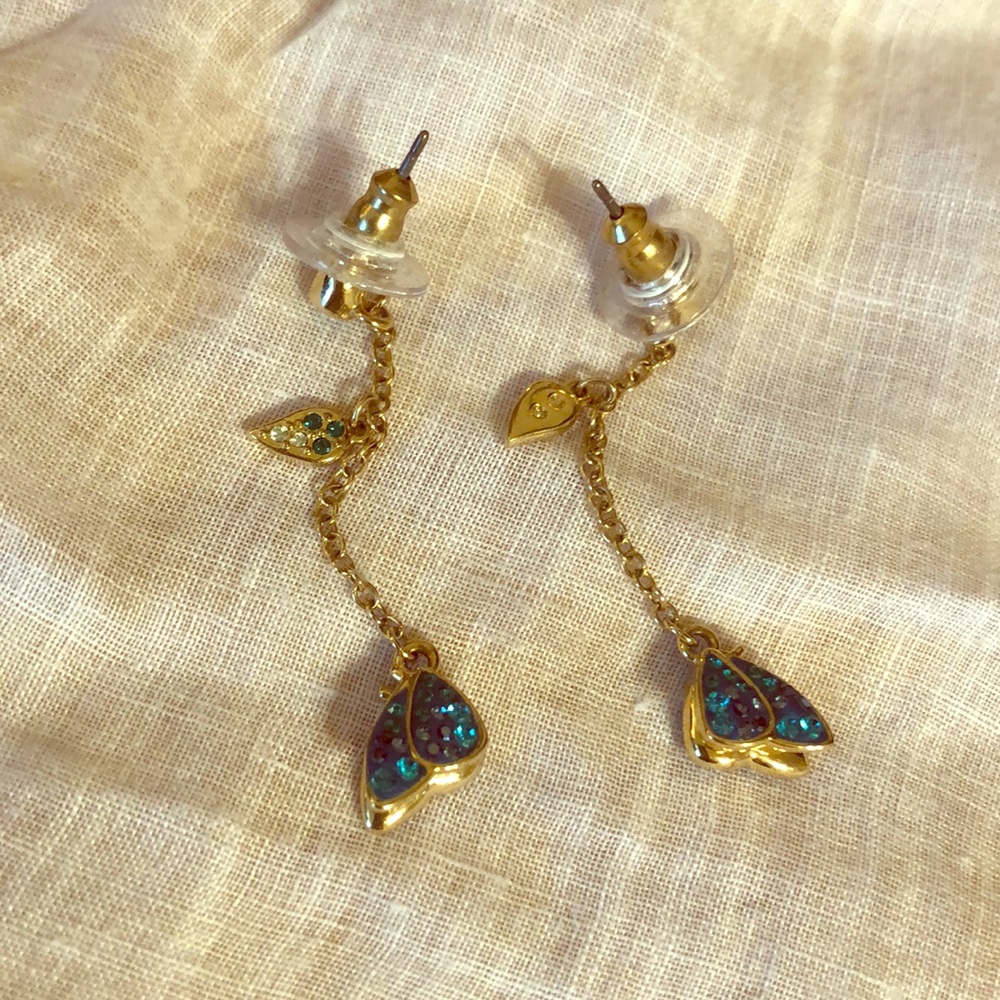 Swarovski Butterfly Earrings